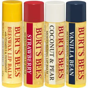 Burt's Bees Moisturizing Lip Balm Package