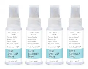 SPARITUAL Hand Sanitizer Spray 4-pack